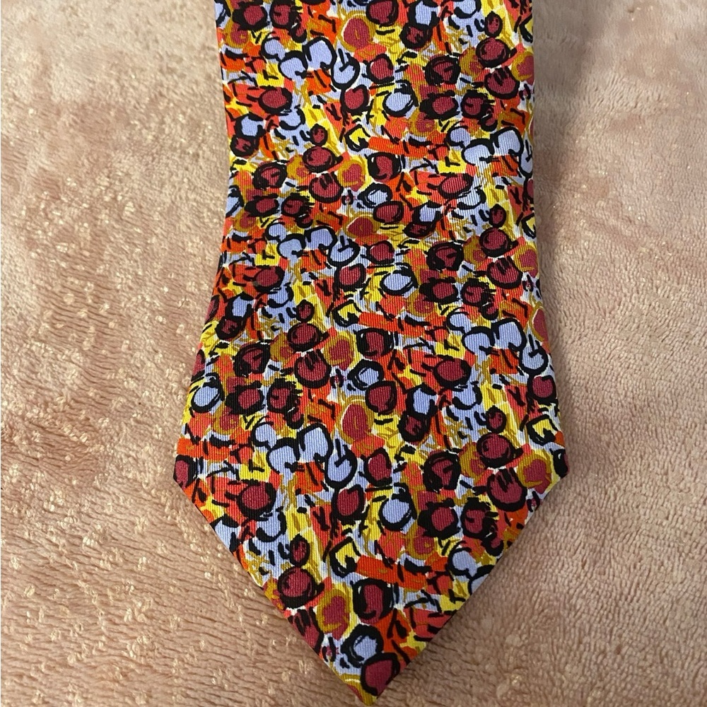Vibrant Multicolor Tie